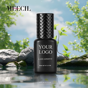 Pegamento para Extensión de Pestañas Meecilashes a Base de Escualano Vegetal, <span class=keywords><strong>Sin</strong></span> Látex, Resistente al Agua, de Secado Rápido, 5 ml, Opción de Logotipo Personalizado, 7-8 Semanas - Product Image 1