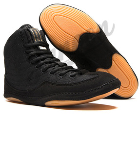 Chaussures de boxe personnalisées avec logo OEM, légères et confortables, pour l'entraînement professionnel et les combats, bottes de boxe légères - Product Image 1