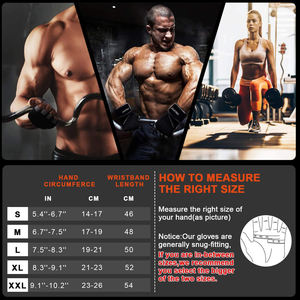 Gants d'entraînement de fitness avec support pour les poignets, gants de gym antidérapants pour la musculation, entraînement de bodybuilding, fabricant OEM - Product Image 5