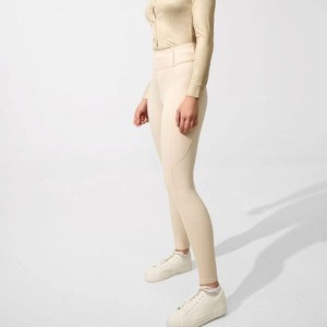Pantalones de Montar a Caballo de Alta Calidad, Elásticos en 4 Direcciones, Leggings, Ropa Ecuestre, en Tela Técnica con Tacto Suave - Product Image 4