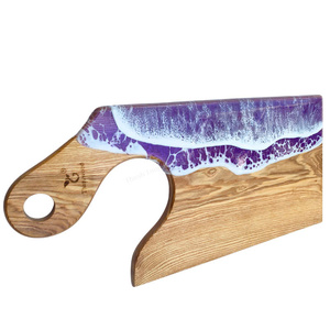Best Selling 2026 Vietnam Handmade Wooden Epoxy Resin Board Wooden Tray for Food Display and Home Styling - Product Image 1
