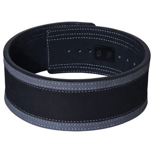 Ceinture de musculation professionnelle en cuir de vachette véritable de haute qualité, 10 mm, respirante, résistante à l'usure, avec boucle à levier - Product Image 5