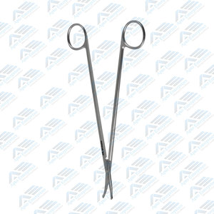Curved Blunt Stainless Steel Surgical <b>Instrument</b> for Precision <b>Neurosurgery</b> Procedures Strully Neurosurgical Scissors - Product Image 3