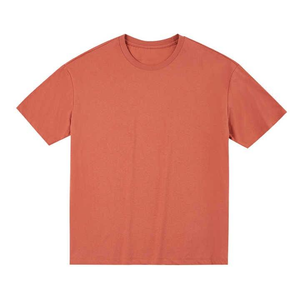 Camiseta de Algodón para Hombre, Moda Casual, Manga Corta, Corte Holgado, Estilo Urbano, Tendencia de Verano, Fabricante y Proveedor OEM al por Mayor - Product Image 2