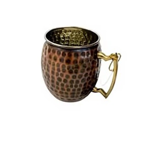 Pure copper coffee <b>mug</b> <b>Large</b> capacity hand grip Classic design copper cup Customizable hot selling <b>mug</b> - Product Image 5
