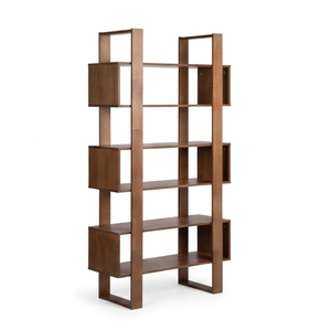 Estante de Exhibición Rectangular de Madera Maciza, Estilo Moderno y Minimalista, Multifuncional, para Sala de Estar, Mueble Duradero para el Hogar - Product Image 2