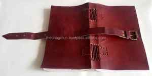 Vintage Leather Journal with Buckle Closure | Handmade Travel Notebook | Rustic <b>Writing</b> Diary | Gift for Writers & Travelers - Product Image 3