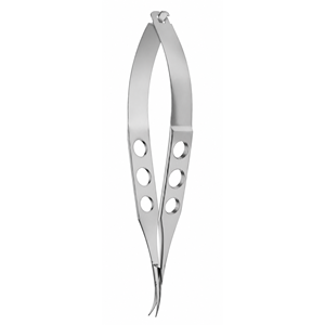 Ciseaux pour conjonctive McPherson Westcott en acier inoxydable, instrument chirurgical ophtalmique, outil manuel de précision pour la chirurgie oculaire - Product Image 3