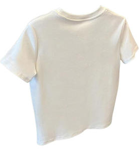 Camiseta Informal de Corte Regular para Mujer, de Alta Calidad, Lisa, de Secado Rápido, Transpirable y Cómoda, para Usar en Verano - Product Image 3