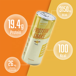 Solution prête à l'emploi : Nutrition complète ciblée, shake nutritionnel tout-en-un, shake protéiné RTD, boisson protéinée au lait. - Product Image 3