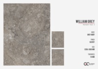 Porcelaine Big Marble Look Carreaux Taille 1200x1600mm Épaisseur 15 mm Carreaux de porcelaine émaillés à corps crème Collection moderne brillante