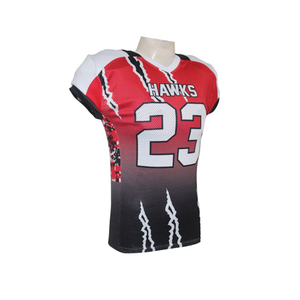 Custom American Football Jersey Breathable Mesh Sublimation Team Uniform Performance Gear American Football Jersey Personalized - Product Image 3