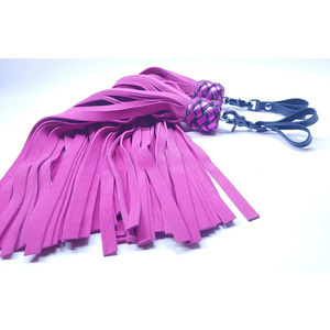 Fouet en cuir PU tressé pour fessées, jouet sexuel pour adultes, fouet SM exotique, jouets de flirt, fouets en cuir diversifiés - Product Image 3