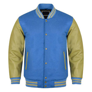 New Custom Design High Quality Material <b>Men</b> Varsity <b>Jackets</b> Top Seller Streetwear Letterman Varsity <b>Baseball</b> <b>Jacket</b> <b>For</b> <b>Men's</b> - Product Image 2