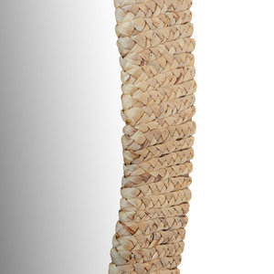 Espejo de pared costero hecho a mano, diseño de cuerda Natural, accesorio decorativo elegante para el hogar - Product Image 2