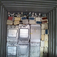 Used Japanese Brand Top Load Washer 15kg Capacity 110V Electric Fully Automatic Plastic Housing Medium Size