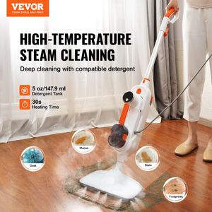 8-in-1 pavimento in legno duro pulitore a vapore Mop 7 testine sostituibili per vari pavimenti duri in ceramica granito marmo Linoleum - Product Image 2