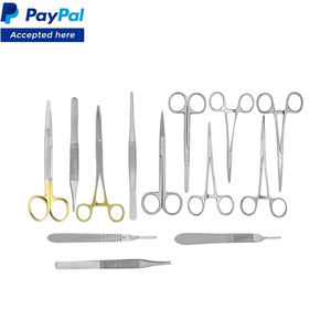 REEAX Enterprises - Juego de 24 Instrumentos Quirúrgicos Manuales Reutilizables de Acero Inoxidable, Herramientas Quirúrgicas de Grado Hospitalario con Certificación CE - Product Image 1