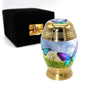 Urna Conmemorativa de Latón Distintiva para Cenizas, Diseñada con Elegancia y Acabado Mate - Product Image 3