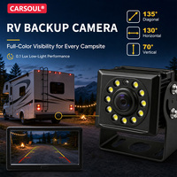 Caméra de recul universelle pour voiture IP68 AHD vision nocturne 720P 1080P Garantie 1 an OEM ODM