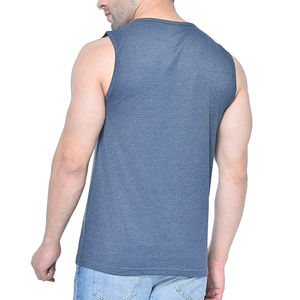 Custom Sublimation Printing Running Team <b>Singlet</b> <b>Men</b> Running Vest Top Gym Running Training Workout Sportswear with puff printing - Product Image 3