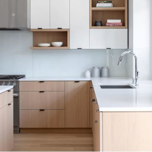JY Muebles de Alta Calidad Europea Modular Gabinete de Cocina Organizador Personalizable Carcasa de Madera Contrachapada Estilo Moderno Cajón Bisagra - Product Image 1