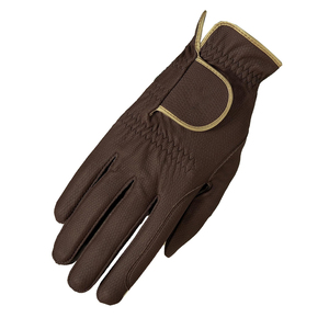 Guantes de equitación antideslizantes de dedo completo hechos a medida, de cuero de alta calidad, con servicio OEM y ODM para cuatro estaciones. ¡Venta caliente! - Product Image 6