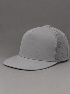 Casquette Trucker Personnalisée en Cuir avec Logo, Profil Moyen, 5 Panneaux, Visière Plate, Toile Premium de Haute Qualité, Quatre Saisons, pour Hommes – Vente en Gros - Product Image 2
