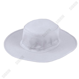 Sombrero de Cricket de Ala Ancha SIBRIN, Gorra Deportiva Personalizada de Algodón de Alta Calidad, Sombrero de Safari para Hombre, Gorra de Verano para Deportes al Aire Libre, Color Blanco - Product Image 2
