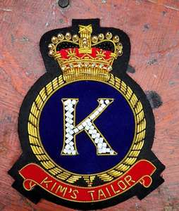 ตราสัญลักษณ์ติดเสื้อเบลเซอร์แบบสั่งทำพิเศษ คุณภาพสูง งานแฮนด์เมด รูปทรงดอกไม้ปักนูน 3 มิติ พร้อมเข็มกลัดนิรภัย - Product Image 4