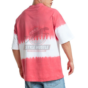 Camiseta Extra Grande de Algodón 100% para Hombre, Diseño Nuevo, Venta al Por Mayor, Ropa de Moda, Corte Holgado, Estampada - Product Image 3
