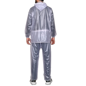 <b>Rain</b> Suit Waterproof <b>Rain</b> Suit <b>Jacket</b> and Pants Set Lightweight Breathable Windproof Outdoor Rainwear OEM Bulk Supply - Product Image 2