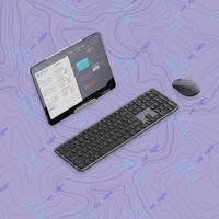Ergonomische draadloze toetsenbord-muis set, laptopstandaard, tas, houder, computeraccessoires voor kantoor en desktop