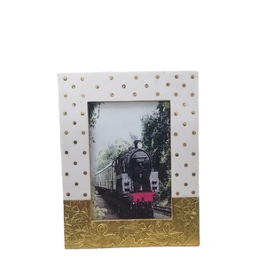 New Design Handmade Resin Metal Inlay <b>Photo</b> <b>Frame</b> Home Decor Picture <b>Frame</b> Resin <b>Photo</b> <b>Frame</b> Tabletop Decor From Manufacturer - Product Image 1