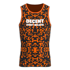 Singlet de Boxeo Negro Dorado con Gestión de Humedad Mejorada, Inserciones de Malla Transpirable y Reforzado - Product Image 1