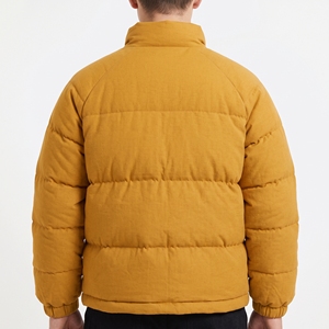 Chaqueta de Invierno para Hombre Hawk Eye, con Cuello Alto, Cierre de Cremallera, Relleno Grueso de Poliéster, Abrigo Informal - Product Image 5
