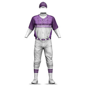 Uniformes de Béisbol para Hombre, Diseño Clásico, Ropa Deportiva, Malla Transpirable Sublimada, Compra en Grupo para Clubes, Uniforme de Béisbol Personalizado para Hombre - Product Image 5