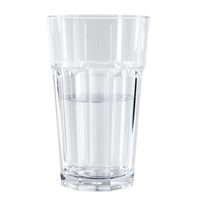 Unzerbrechliche Tritan-Kunststoff Facettierte Trinkbecher