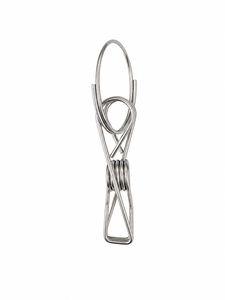 Pinzas para Ropa de Acero Inoxidable 304, Estilo Espiral, Resistentes al Viento, para Secar Ropa en Casa y Prendas de Vestir - Product Image 3