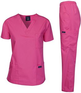 Blouses d'uniforme d'infirmière, vêtements de travail pour hôpitaux, salons de beauté et dentaires, personnalisables avec LOGO, unisexe, extensibles dans les 4 sens, respirants et à séchage rapide - Product Image 1