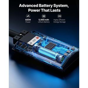 Paquete de 4 Lámparas Solares LED de Seguridad de 500W, Luces de Calle para Exteriores, para Estacionamientos Comerciales, con Detección de Amanecer/Angustura, para Carreteras, DC - Product Image 4