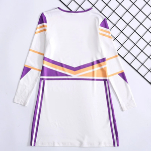 Últimos Modelos de Uniformes de Animadoras para Niñas, Trajes de Gimnasia y Baile de Manga Larga, Conjuntos Deportivos Infantiles con Estampado - Product Image 6