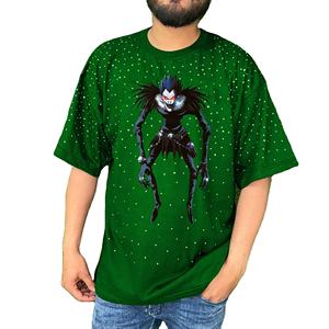 Diseña Tu Propio Logotipo, Camisetas de Hombre con Pedrería, Tejido de Punto, Corte Holgado, Ropa Casual Ecológica, Camisetas con Pedrería - Product Image 1