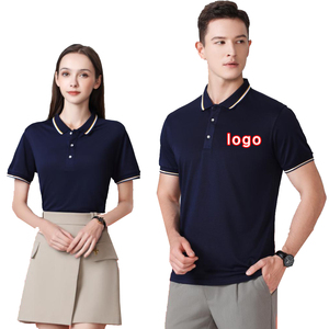 Polos de Hombre de Algodón y Poliéster Premium, Logotipo Personalizado Bordado, Transpirables, de Punto, Manga Corta, para Golf - Product Image 2