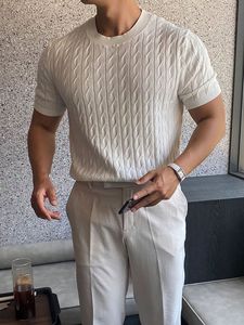 High Quality Casual Round Neck Loose Short Sleeve T-Shirt <b>Men</b> 2026 New Summer Cotton Loose T-Shirt <b>Men</b> t Shirt Supplier From BD - Product Image 5