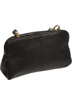 Bolso Bandolera de Cuero Negro Personalizado al por Mayor para Mujer con Correa Ajustable, Estilo Minimalista con Hebilla, Fabricante y Proveedor - Product Image 5