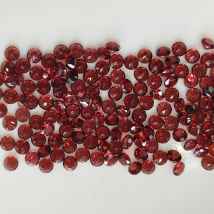 โกเมนสีแดงธรรมชาติ 5 มม. ทรงกลมเจียระไนแบบบริลเลียนท์ คุณภาพดีที่สุด พลอยเม็ดเดี่ยวสำหรับทำเครื่องประดับ - Product Image 2