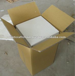 Juego minimalista de 3 macetas de hormigón de fibra blanca suave para habitaciones de hotel y decoración de patio y jardín al aire libre - Product Image 5