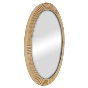 Modern <b>Round</b> <b>Wall</b> <b>Mirror</b> Solid Wood Frame Handmade Contemporary Design Decorative <b>Mirror</b> for Living Room Bedroom REHMAN CRAFT - Product Image 3