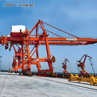 Port Crane 40-50 Tonnes STS Ship to Shore Conteneur Portique Grue avec Roulement de Moteur Boîte de Vitesses PLC